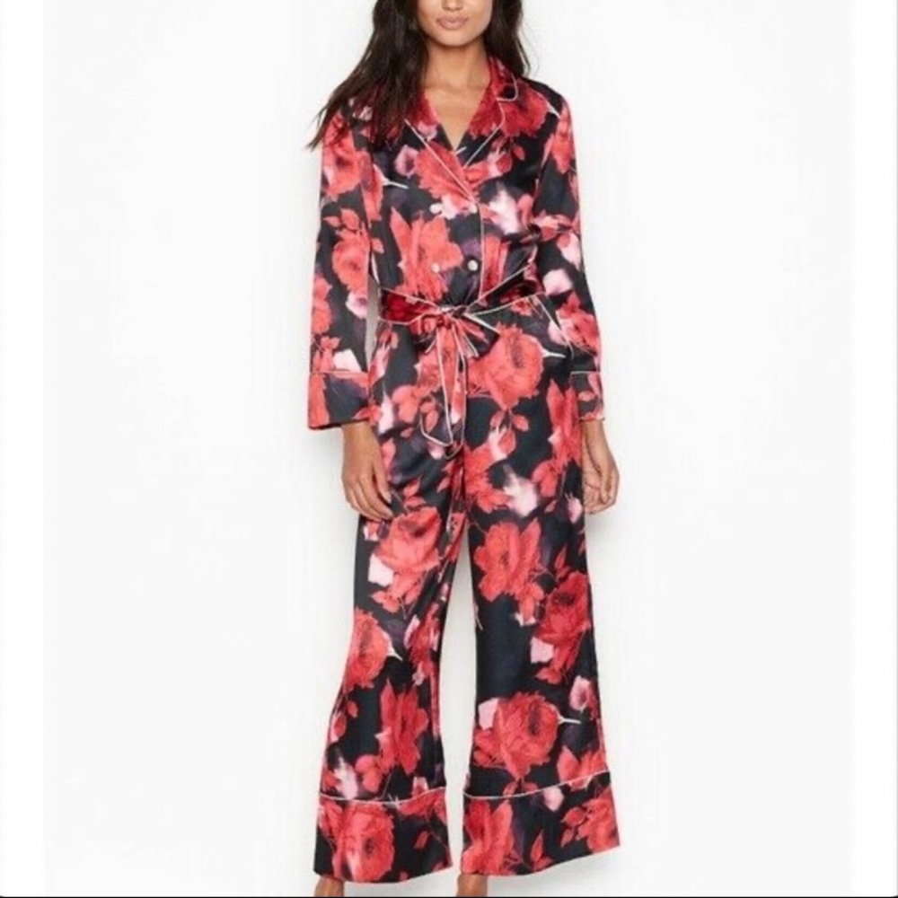 Victoria’s Secret Satin Pajama Jumpsuit